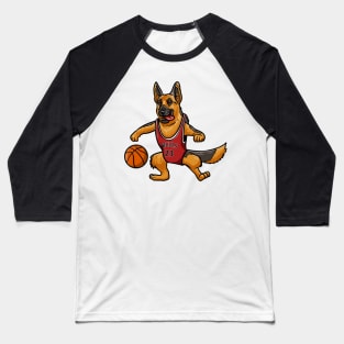 German Shepherd Dog Baseball T-Shirt